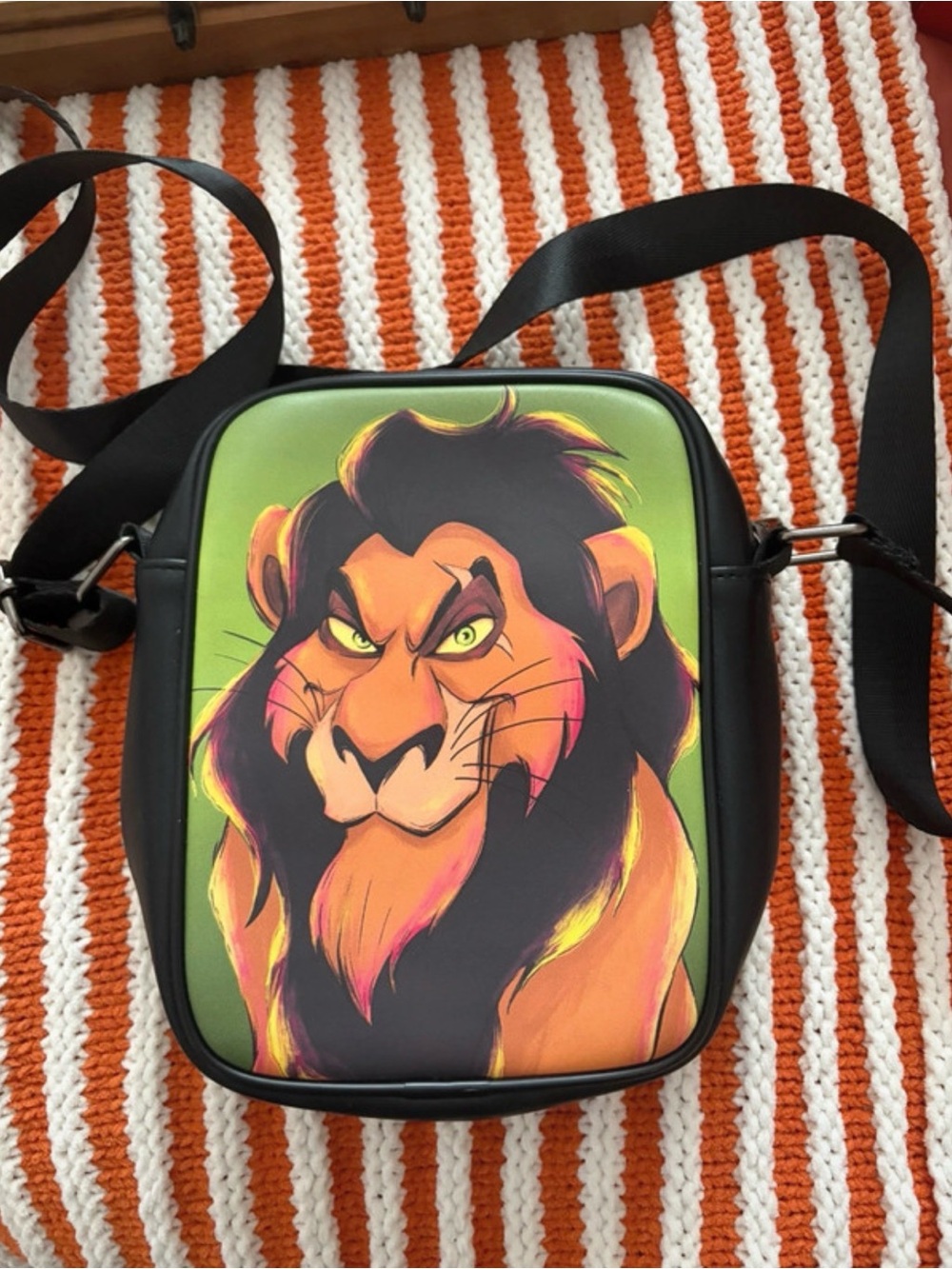 Disney Lion King Scar Face Crossbody Bag